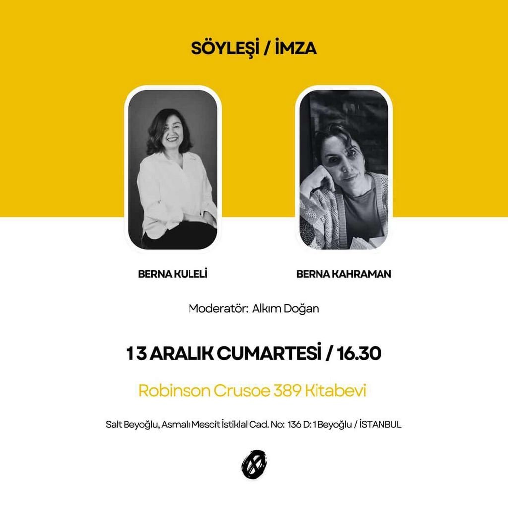 TAC'96 – Berna Kahraman İmza Günü Daveti