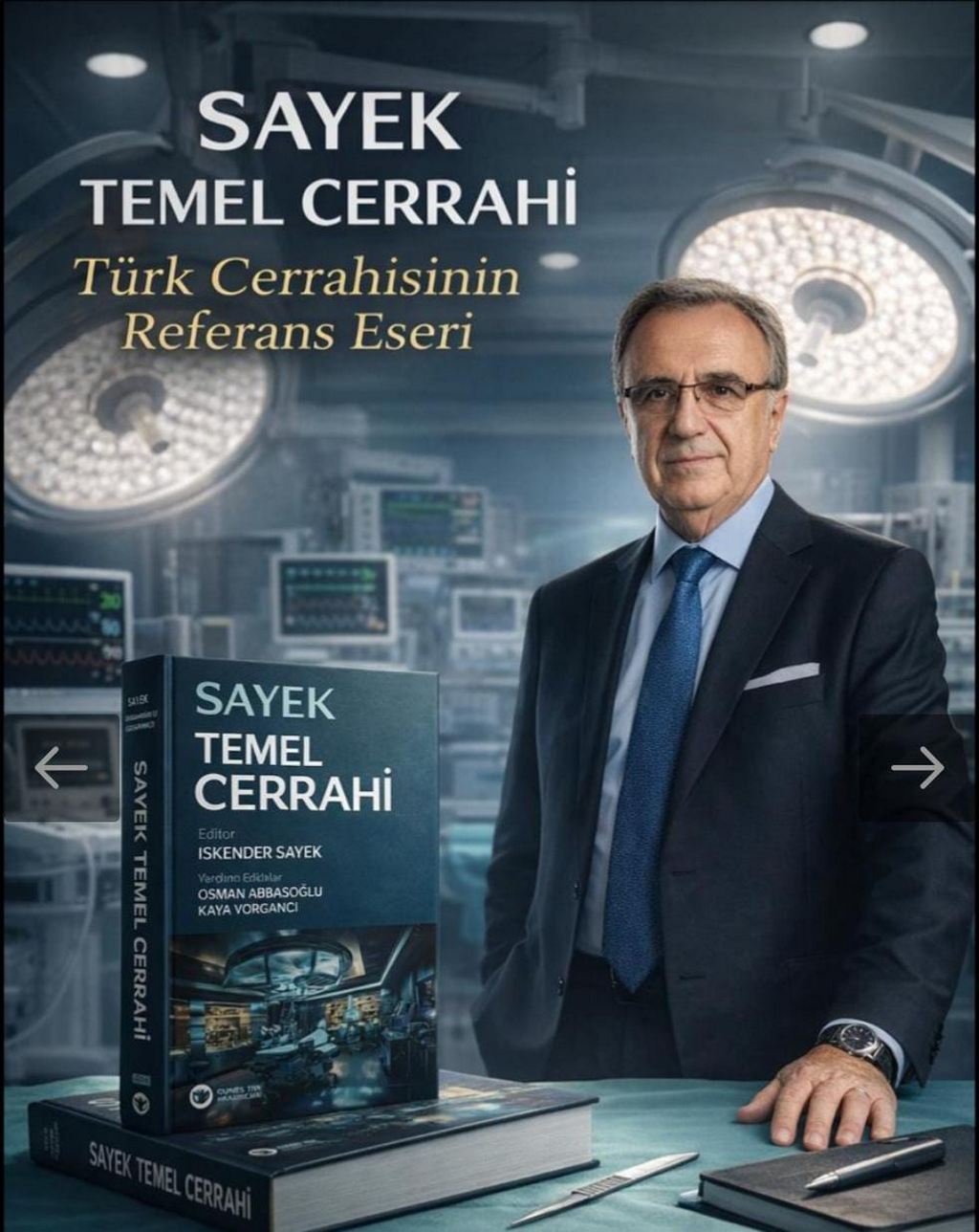 TAC'63 Prof. Dr. İskender Sayek’ten Güzel Haber
