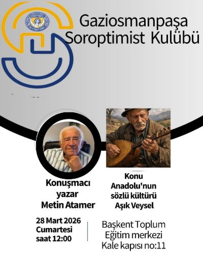 TAC'61 Metin Atamer Söyleşi Davet