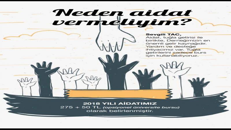AİDAT ÖDEME HATIRLATMA