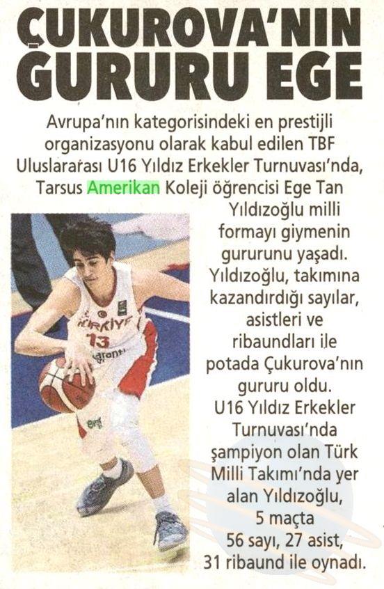 TAC’li Ege Tan Yıldızoğlu’nun Gurur Veren Başarısı