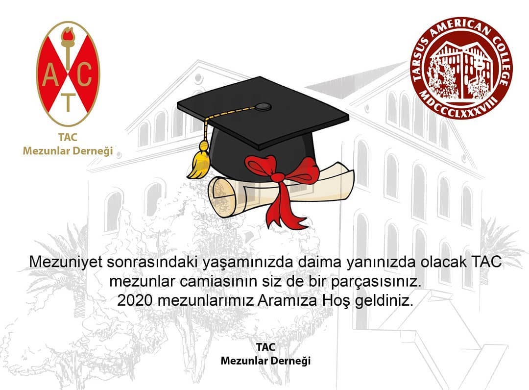 TAC 2020 mezunlarımız sizlerle daha da büyüyen ailemize hoşgeldiniz.